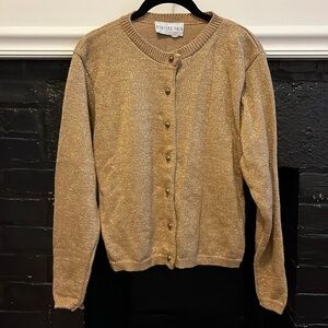 Vintage Gold Cardigan